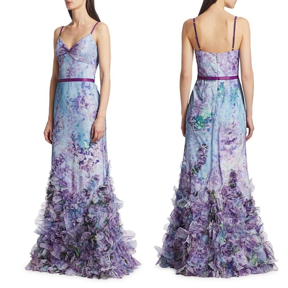 Marchesa dress size 4 very unique and lovely
